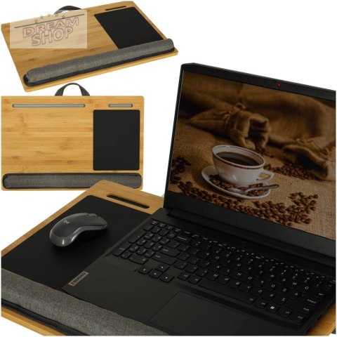 Stolik pod laptopa podstawka drewniany
