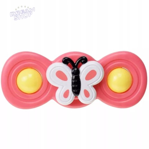 3 przyssawki sensoryczne grzechotka spinner ME-042