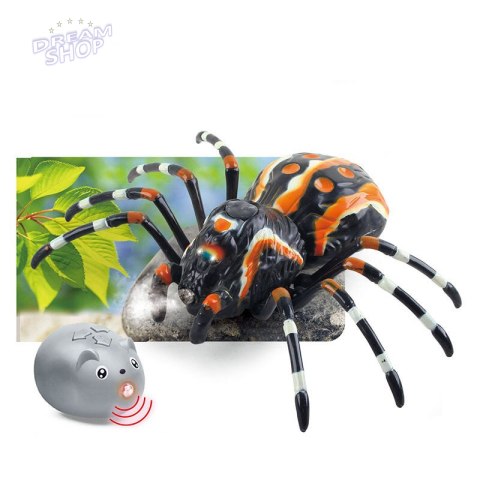 Zdalnie Sterowany Pająk Tarantula Podczerwień Czarny R/C ST