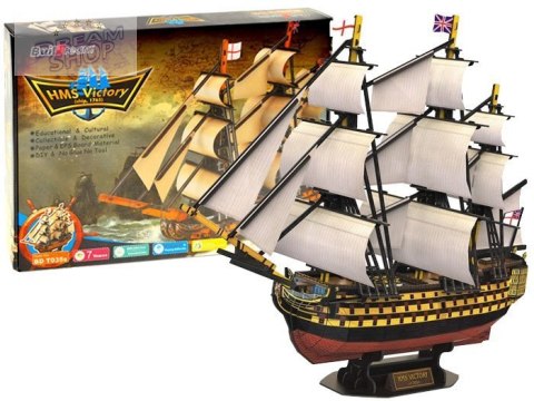 Puzzle 3D statek HMS VICTORY okręt morski ZA1785