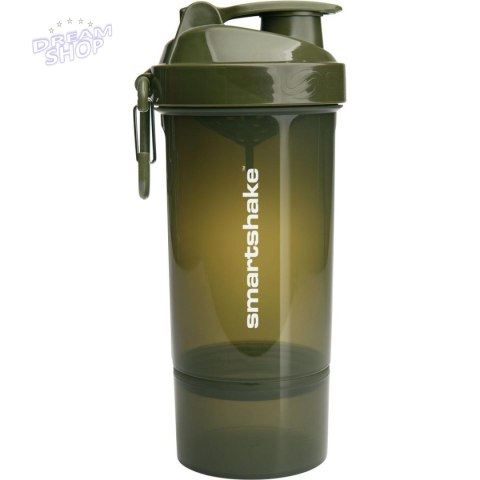 BIDON FITNESS SMARTSHAKE O2GO 800ML ARMY GREEN PURE 2 IMPROVE