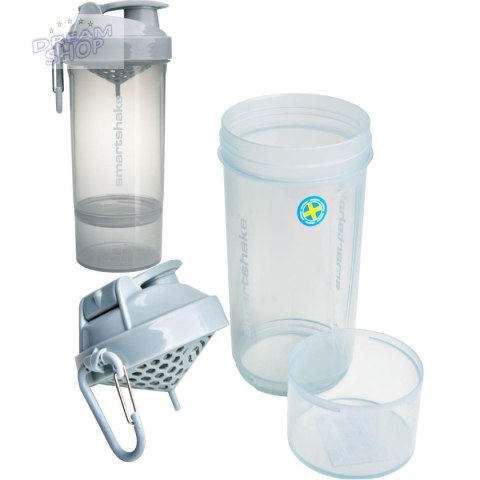 BIDON FITNESS SMARTSHAKE O2GO ONE 800ML GREY BLUE PURE 2 IMPROVE