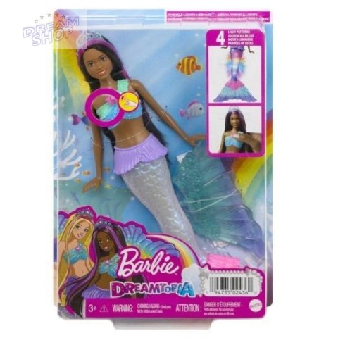 Barbie Brooklyn. Syrenka migoczące światełka