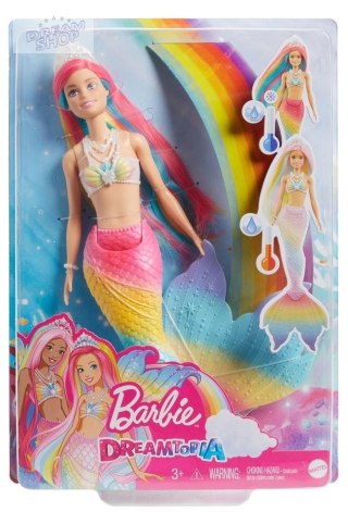 Barbie Dreamtopia. Syrenka tęczowa przemiana