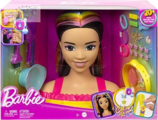 Barbie. Głowa do stylizacji Czarne włosy HMD81