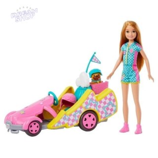 Barbie Gokart Stacie pojazd filmowy i lalka HRM08