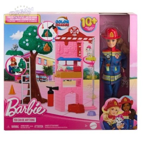 Barbie Kariera. Lalka Strażak HRG55