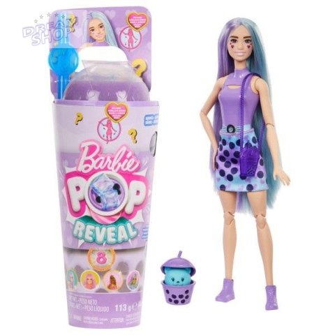 Barbie Pop Reveal Lalka Mleko Taro Seria Bubble