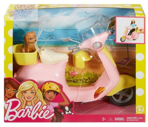 Barbie skuter ze szczeniaczkiem