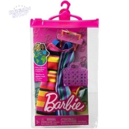 Barbie ubranka + akcesoria HJT22