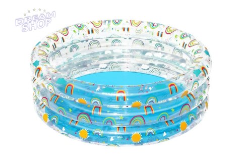 Basen ogrodowy dla dzieci 170x53cm Tropical BESTWAY + Łatka naprawcza Basen ogrodowy dla dzieci 170x53cm Tropical BESTWAY + Łatka naprawcza