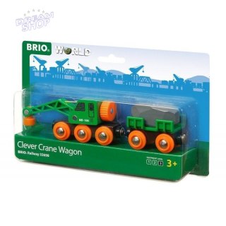 Brio Dźwig i Wagon