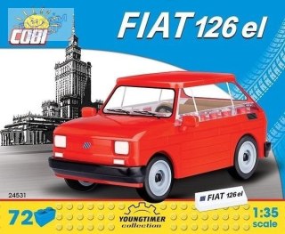 Cars Mały Fiat 126P 1994 - 1999 72 klocki