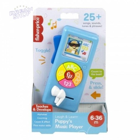 Fisher Price. Odtwarzacz muzyczny 123