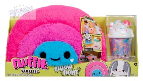 Fluffie Stuffiez Pillow Fight- Rainbow