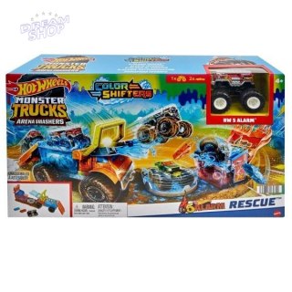 Hot Wheels Monster Trucks Na ratunek zmiana koloru