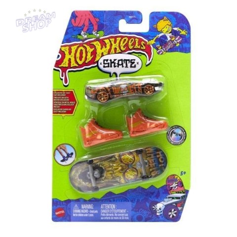 Hot Wheels Skate Deskorolka + buty + samochodzik