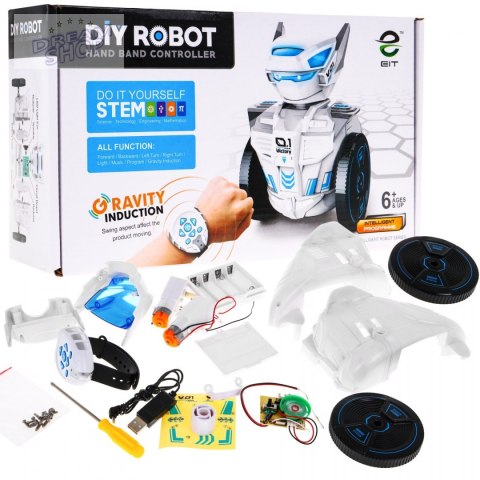 Inteligentny robot sterowany zegarkiem dla dzieci 6+ Mechanizm grawitacyjny + Interaktywne funkcje