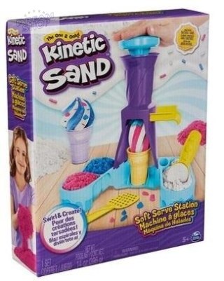 Kinetic Sand Piasek kinetyczny Wytwórnia lodów