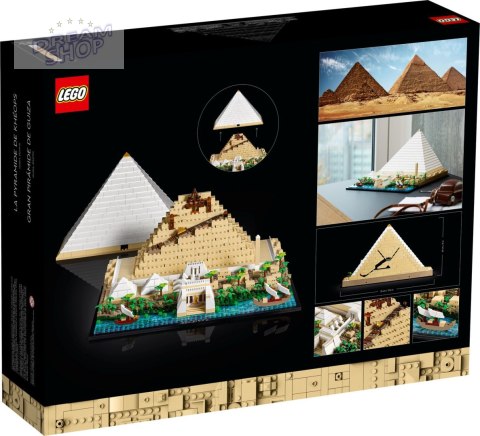 LEGO 21058 ARCHITECTURE Piramida Cheopsa