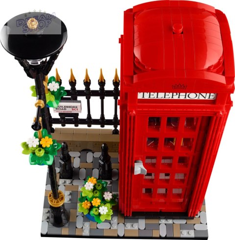 LEGO 21347 Ideas Czerwona londyńska budka telef