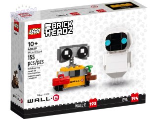 LEGO 40619 Brickheadz Ewa i Wall-e