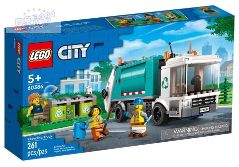 LEGO(R) CITY 60386 Ciężarówka recyklingowa