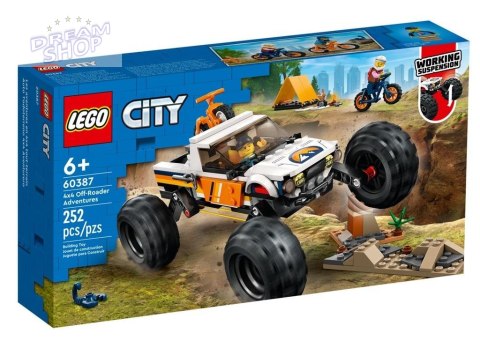 LEGO(R) CITY 60387 Przygody samochodem terenowym...