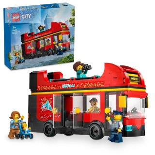 LEGO(R) CITY 60407 Autokar czerwony piętrowy