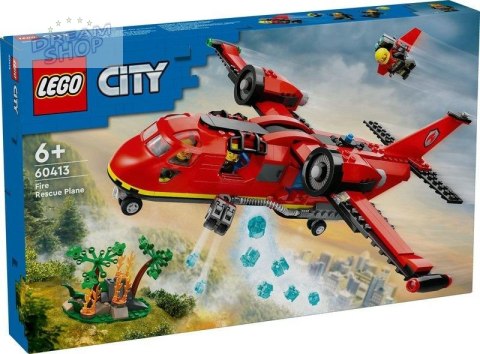 LEGO(R) CITY 60413 Strażacki samolot ratunkowy