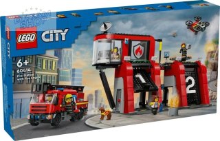 LEGO(R) CITY 60414 Remiza strażacka z wozem