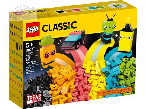 LEGO(R) CLASSIC 11027 Kreatywna zabawa neonowymi k