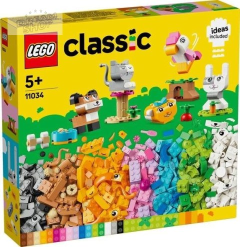 LEGO(R) CLASSIC 11034 Kreatywne zwierzątka