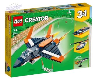 LEGO(R) CREATOR 31126 Odrzutowiec naddźwiękowy