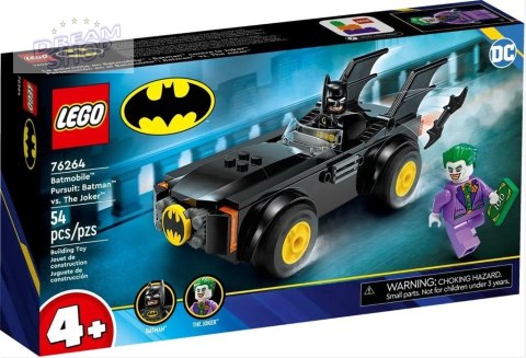 LEGO(R) DC 76264 Batmobil Pogoń: Batman kontra Joker