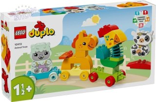 LEGO(R) DUPLO 10412 Pociąg ze zwierzątkami