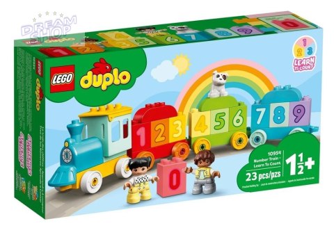 LEGO(R) DUPLO 10954 Pociąg z cyferkami nauka liczeni