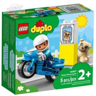 LEGO(R) DUPLO 10967 Motocykl policyjny