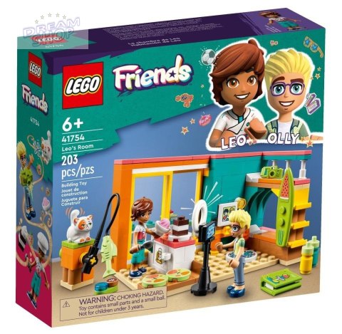 LEGO(R) FRIENDS 41754 Pokój Leo