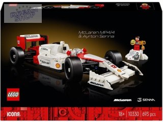 LEGO(R) ICONS 10330 McLaren MP4/4 i Ayrton Senna