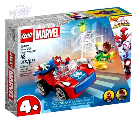 LEGO(R) MARVEL 10789 Samochód Spider-Mana i Doc Ock