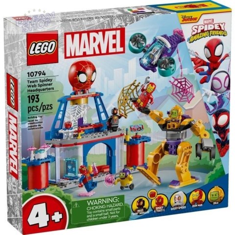 LEGO(R) MARVEL 10794 Siedziba Web Spinner