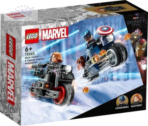 LEGO(R) MARVEL 76260 Motocykle Czarnej Wdowy...