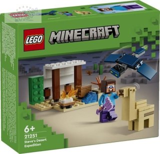 LEGO(R) MINECRAFT 21251 Pustynna wyprawa Steve'a