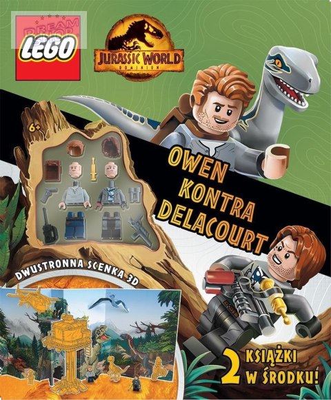 Lego Jurassic World. Owen kontra Delacourt