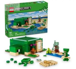 LEGO(R) MINECRAFT 21254 (6szt) Domek na plaży żółwi