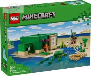 LEGO(R) MINECRAFT 21254 Domek na plaży żółwi