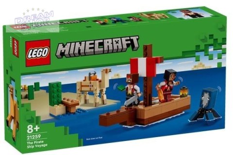 LEGO(R) MINECRAFT 21259 Rejs statkiem pirackim