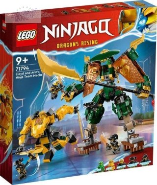 LEGO(R) NINJAGO 71794 Drużyna mechów ninja Lloyda...