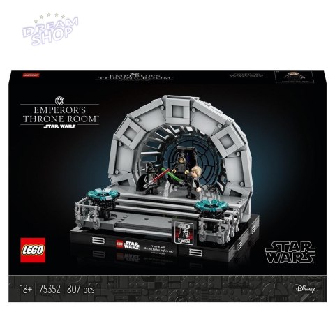 LEGO(R) STAR WARS 75352 Diorama: Sala tronowa Impe..